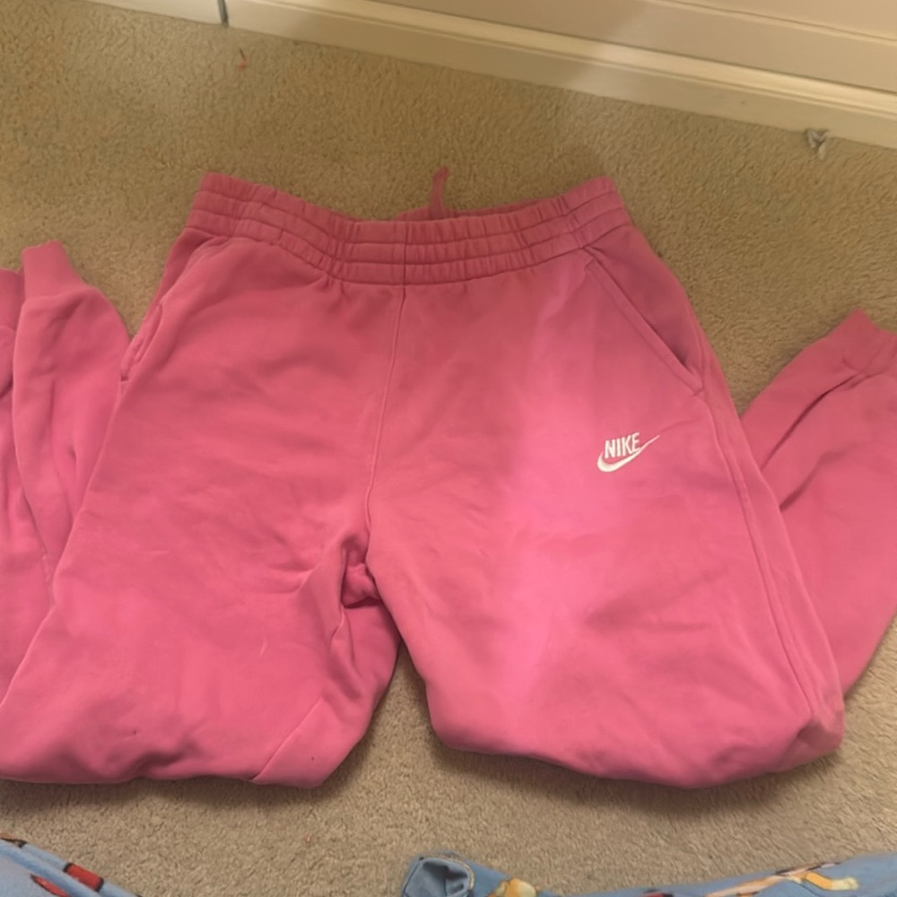 Pink Nike Sweatpants